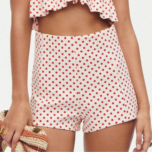 Zara Polka Dot Shorts - Picture 2 of 3